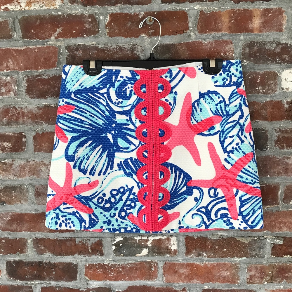 Lilly Pulitzer She Sells Seashells Skirt